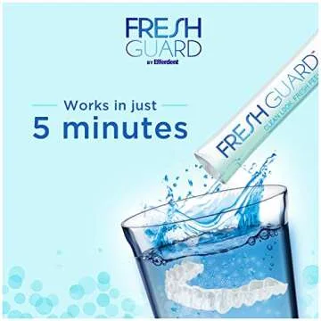 Fresh Guard Soak Crystals for Retainers and Braces Cleaning