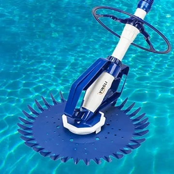 VINGLI Pool Vacuum Cleaner Automatic Sweeper for In-Ground Pools