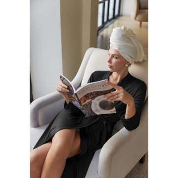 Ekouaer Maternity Robe Labor Delivery Nursing Gown Hospital Breastfeeding Dress Bathrobes