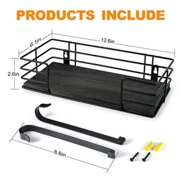 Effortless Organization with THYGIFTREE Iron Board Hanger