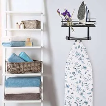 Effortless Organization with THYGIFTREE Iron Board Hanger