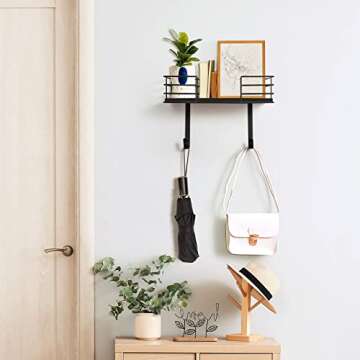 Effortless Organization with THYGIFTREE Iron Board Hanger