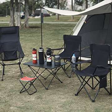 Lightweight Foldable Camping Chair for Outdoor Fun