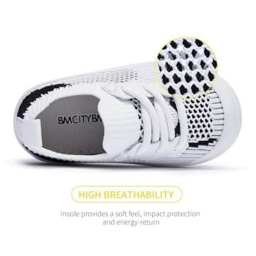 BMCiTYBM Baby Sneakers for First Walkers 6-24 Months