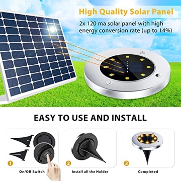 Brighten Your Pathway with Solar Ground Lights