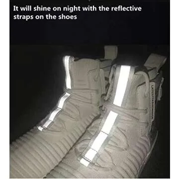 Eowathy High Top Fashion Sneaker Casual Slip-on for Men