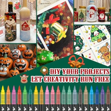 Amamao 168 Colors Acrylic Paint Markers for Art Projects