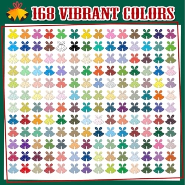 Amamao 168 Colors Acrylic Paint Markers for Art Projects