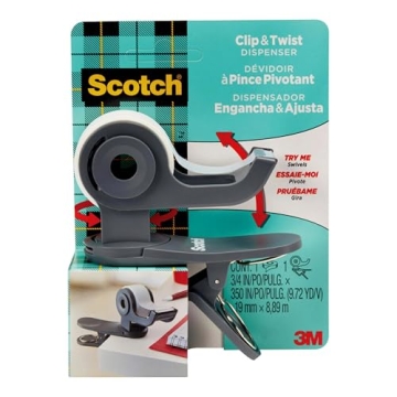 Scotch Desktop Tape Dispenser for Effortless Gift Wrapping