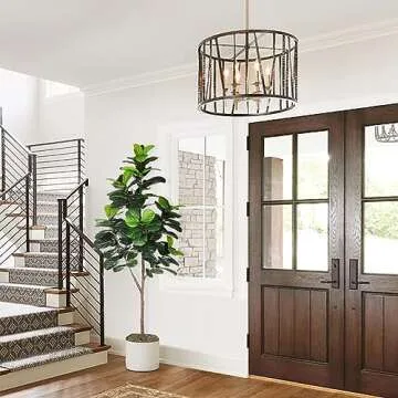 Stunning 6.5ft LYERSE Fiddle Leaf Fig Tree for Home