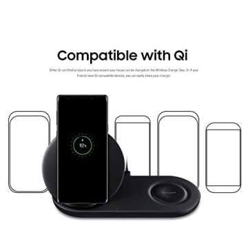 SAMSUNG Wireless Charger DUO Fast Charge Pad & Stand