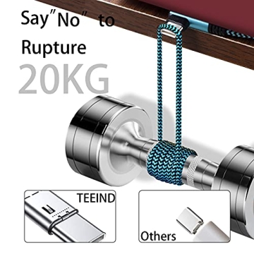 Fast Charging USB Type C Cable 6ft 3 Pack