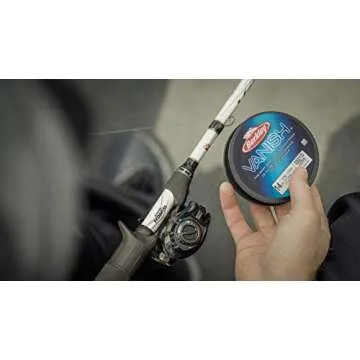 Berkley Vanish®, Clear, 6lb | 2.7kg, 110yd | 100m Fluorocarbon Fishing Line, Suitable for Saltwater and Freshwater Environments