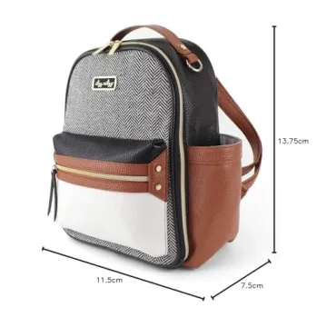 Chic Itzy Ritzy Mini Diaper Bag Backpack for Parents