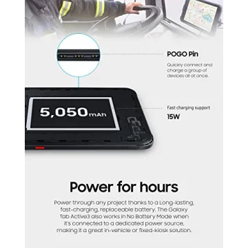 Samsung Galaxy Tab Active3 Rugged Tablet for Professionals