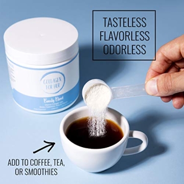 Collagen For Her - Marine Collagen Beauty Blend - Hydrolyzed Collagen Protein Powder, Hyaluronic Acid, Biotin, Vitamin C | Hair, Skin, Nail Supplement for Women (30 Servings)