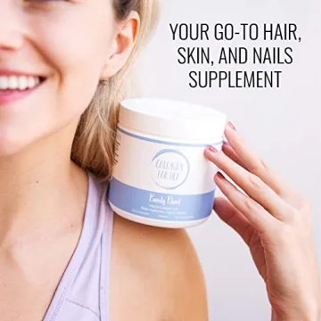 Collagen For Her - Marine Collagen Beauty Blend - Hydrolyzed Collagen Protein Powder, Hyaluronic Acid, Biotin, Vitamin C | Hair, Skin, Nail Supplement for Women (30 Servings)