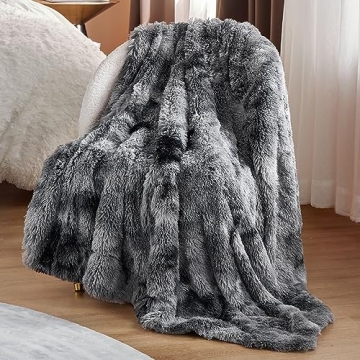 Bedsure Fluffy Throw Blanket - Cozy & Stylish Gift