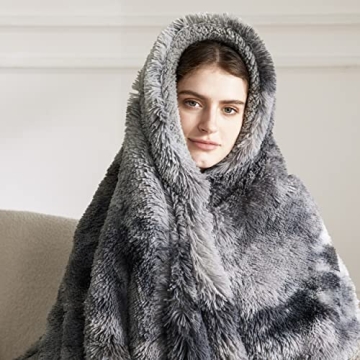 Bedsure Fluffy Throw Blanket - Cozy & Stylish Gift