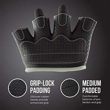 Contraband Pink Label 5537 Women's Micro Gloves for Weightlifting