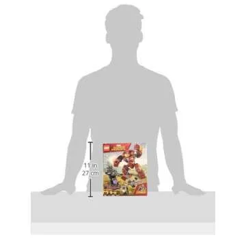 LEGO Marvel Super Heroes Avengers: Infinity War The Hulkbuster Smash-Up 76104 Building Kit features Proxima Midnight, Outrider, and Bruce Banner figures (375 Pieces)