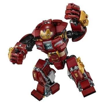 LEGO Marvel Super Heroes Avengers: Infinity War The Hulkbuster Smash-Up 76104 Building Kit features Proxima Midnight, Outrider, and Bruce Banner figures (375 Pieces)