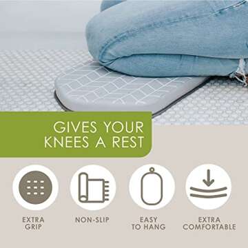 Comfortable Non-Slip Bath Kneeler Pad Perfect for Parents