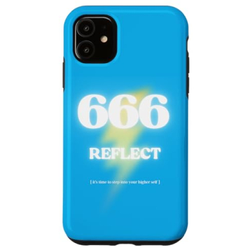 iPhone 11 Angel Number 666 Protective Case - Resilient & Stylish
