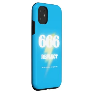 iPhone 11 Angel Number 666 Case - Stylish Protection