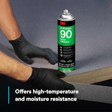 3M Hi-Strength 90 Spray Adhesive for Reliable Bonding