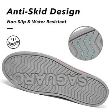 SAGUARO Quick Drying Anti-Slip Garden Clogs