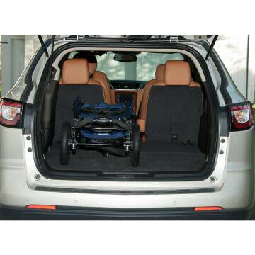 Pet Gear No-Zip Jogger Pet Stroller for Cats/Dogs, Zipperless Entry, Airless Tires, Easy One-Hand Fold, Cup Holder + Storage Basket