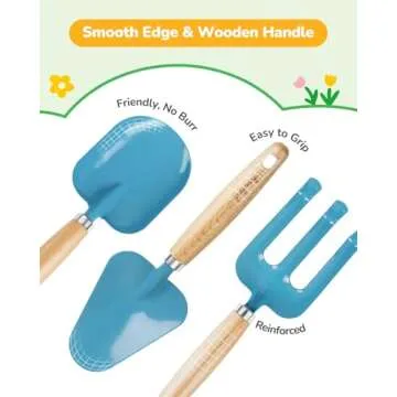 Kids Gardening Set for Toddlers - Fun 9-Piece Kit
