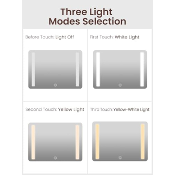 ROWNYEON Light Up Travel Makeup Case for Beauty Lovers