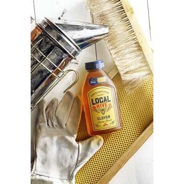 Local Hive Clover Raw Unfiltered Honey - Pure US Honey