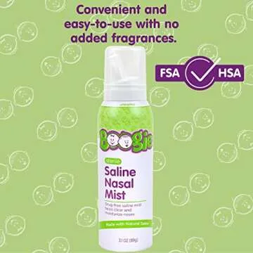 Boogie Baby Nasal Spray – Allergy Relief, Saline Mist