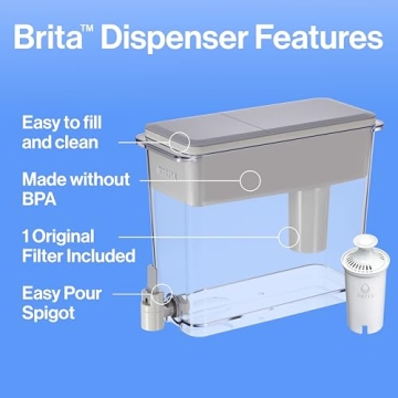 Brita UltraMax Water Dispenser - BPA-Free, 27-Cup Capacity