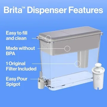 Brita UltraMax Water Dispenser - BPA-Free, 27-Cup Capacity