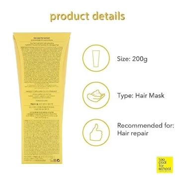 Too Cool For School Egg Remedy Hair Pack for Healthy Hair