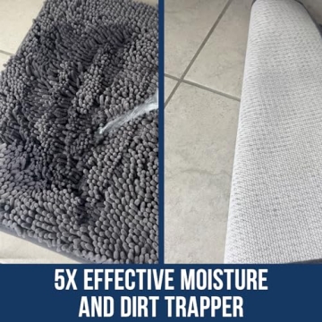 Super Absorbent Muddy Mat Non-Slip Quick Dry Microfiber Rug