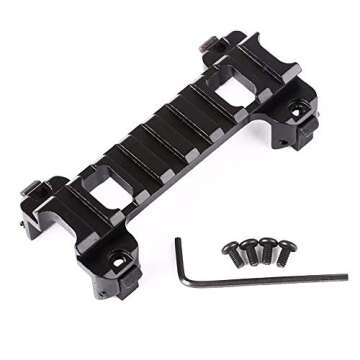 VICTORFIRE Tactical Low Profile Rail Mount Scope Base for G3/MP5 Series Rifle AEG …