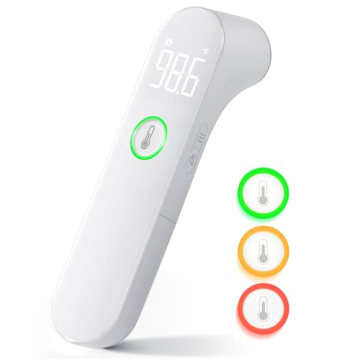 Thermometer for Adults and Kids, Fast Accurate Baby Thermometer, FSA HSA Eligible, Fever Alarm & Mut...