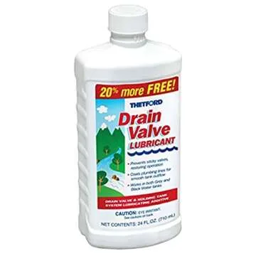 Thetford Drain Valve Lubricant for RVs and Boats - 24oz
