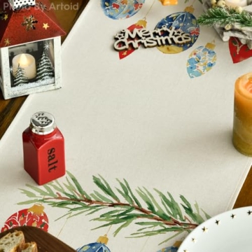 Nutcracker Themed Table Runner for Christmas Decor