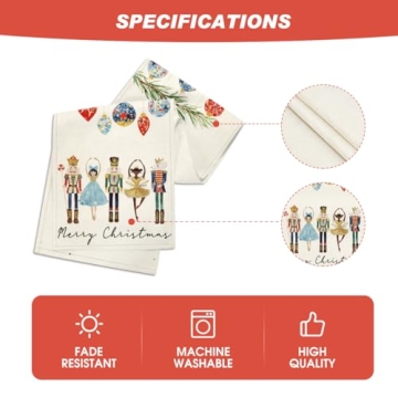 Nutcracker Themed Table Runner for Christmas Decor