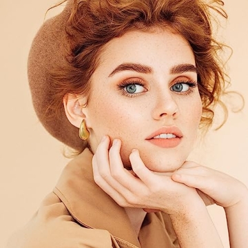 Gold Teardrop Earrings for Stylish Comfort and Elegance