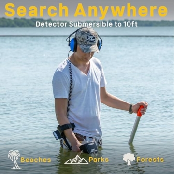 Garrett AT PRO Waterproof Metal Detector for Treasure Hunting