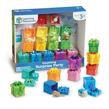 Learning Resources Counting Surprise Party – Fun Educational Toy for Toddler Development