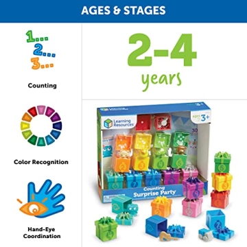 Exciting Learning Resources Counting Surprise Party for Toddlers