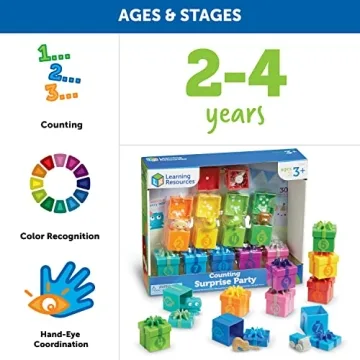 Exciting Learning Resources Counting Surprise Party for Toddlers